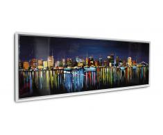Tableau peinture à l'huile 150x50 cm finition glossy - Orhon