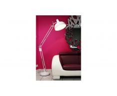 Lampe d'atelier vintage Office blanche