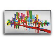 Tableau peinture à l'huile 120x60 cm finition glossy - Ludington