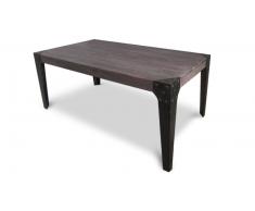 Table salle a manger style industriel-Chicago