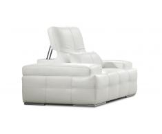 Fauteuil en cuir capitonné - Nobel