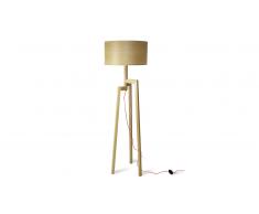 Lampadaire 3 pieds bois Almaty