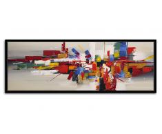 Tableau glossy peinture à l'huile 150x50 cm - Romny