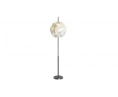 Oxys - Luminaire design sur pied en métal brossé