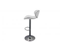 Tabouret de bar design, assise 60/82 cm - Moove