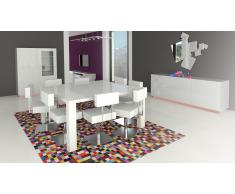 Table de salle à manger carrée extensible 120x120 cm - Veliki