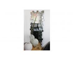 Long miroir au cadre multi-facettes Otavalo