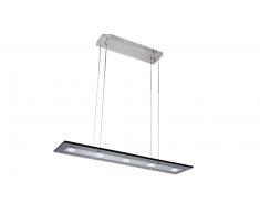 Tlash - Lustre design en verre noir Solde