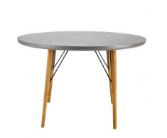 Table à manger ronde 4 personnes D120 Cleveland