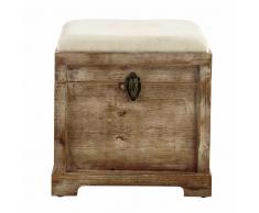 Coffre banc en bois L 39 cm CASCABELLE
