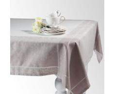 Nappe en tissu grise 170 x 170 cm PALACE