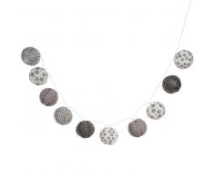 Guirlande lumineuse en papier L 190 cm SCANDY