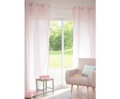Rideau à œillets en coton 105 x 250 cm JASMINE