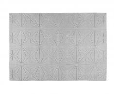 Tapis en laine gris 160x230cm ETOLI