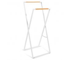 Valet de chambre en métal blanc GULLIG