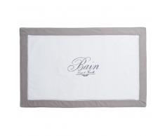 Tapis de bain en coton blanc 50 x 80 cm BAIN