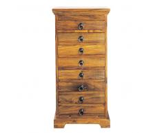 Chiffonnier indien en bois de sheesham massif L 40 cm Pondichéry