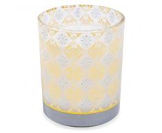 Bougie parfumée mimosa agrumes en verre H 8 cm YELLOW MIMOSA