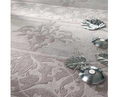 Tapis à poils courts en laine gris 160 x 230 cm CLASSICA