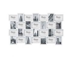 Cadre photos blanc 60 x 102 cm DÉCALAGE