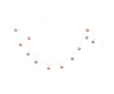 Guirlande lumineuse boules en métal L 120 cm SAHARA