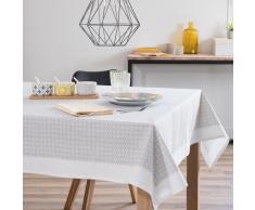 Nappe en coton gris 150 x 250 cm PEROLERA