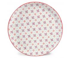 Assiette plate en faïence D 27 cm COCOTTE