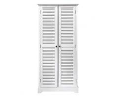 Dressing en bois blanc L 86 cm Barbade