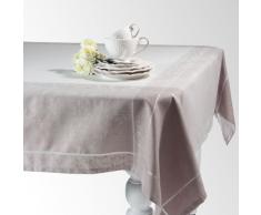 Nappe en tissu grise 150 x 250 cm PALACE
