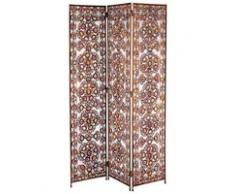 Paravent en métal multicolore L 123 cm SHEHERAZADE