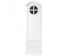 Armoire bonnetière en bois blanc L 62 cm Marguerite