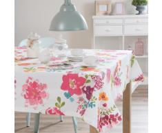 Nappe carrée à fleurs en coton 150 x 150 cm HELENA