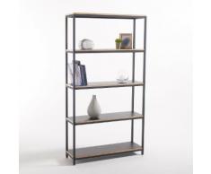 Grande étagère 5 tablettes métal et bois, Talist - La Redoute Interieurs
