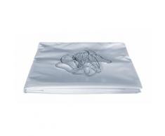 Rideaux de douche - PVC blanc - 2 x 1,8 m - Pellet ASC