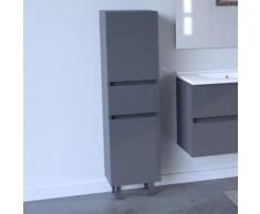 Armoire de salle de bain UNIVERS - Gris anthracite