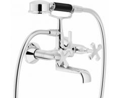 MITIGEUR BAIGNOIRE AVEC COMPLET DOUCHE NOBILI CARLOS PRIMERO CP210 | Chromé