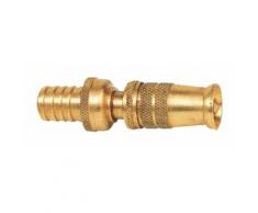 Lance d'arrosage laiton striée - Ø tuyau 15 mm - Démontable - Comap