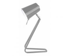 Lampe de bureau 'Z' Leitmotiv- Gris foncé métallisé