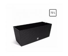 JARDINIERE MOD. RATO J 800 . COLOR ANTRACITE INCLUT LE SYSTEME D'ARROSAGE AUTOMATIQUE - PROSPERPLAST