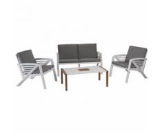 GROSFILLEX - Salon de jardin lounge Sunday "Copenhague"