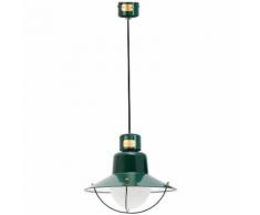 Lampe suspension extérieur style rustique modèle newport-Vert - FARO