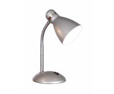 Lampe de bureau Métal argent 60W - ESTO LIGHTING - 992240