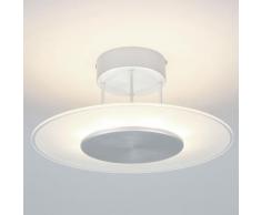 Plafonnier LED Dora Plafond Abat-jour Verre Variable Made in Germany Blanc chaud - LAMPENWELT