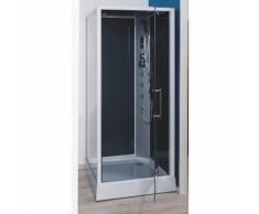 Aqua+ - Cabine de douche HYDRO NIKY GRISE 90X90 - LT AQUA +