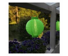 Lampion solaire couleur verte - STAR