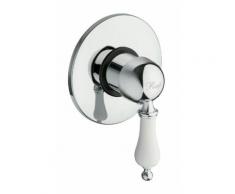Mitigeur de douche à encatrer Resp CAESAR 210 | Chromé - Blanc - RESP RUBINETTERIA