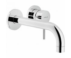 Levier unique lavabo mur, LIVE Nobili LV00199CR+WE00198 | Chromé - 200 mm