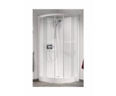 Cabine de douche Kineprime Coulissante 1/4 de Rd 90cm Thermo - KINEDO