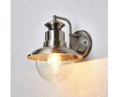 Applique extérieure Gwendolyn Inox Extérieur Lampe extérieure E27 - LAMPENWELT