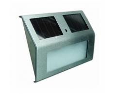 Lot de 2x Appliques LED Solaire Escaliers inox - ARUM LIGHTING